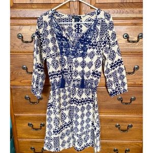 Flowy mid length dress